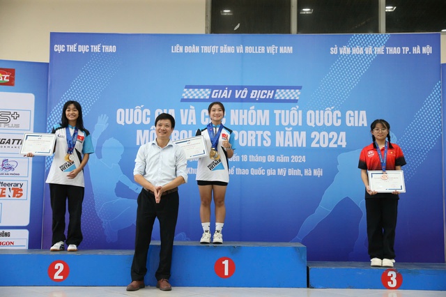 Giải Vô địch quốc gia và Vô địch các nhóm tuổi quốc gia môn Roller Sports năm 2024: Đoàn TP. HCM thắng lớn - Ảnh 2.